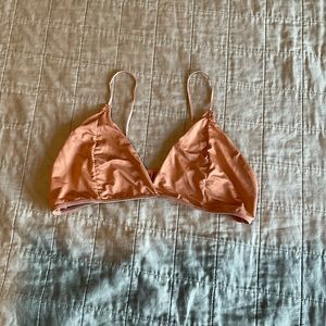 Bralette , great for see through shirts, skin color